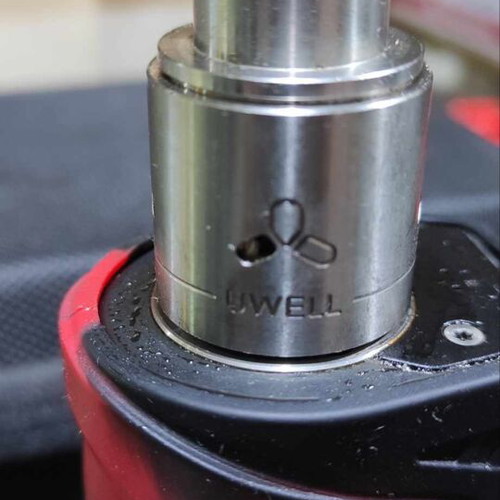 Rafale X RDA by UWELL used, stainless steel 304