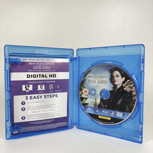 Miss Peregrine’s Home for Peculiar Children Blu-ray like new with English subtitles