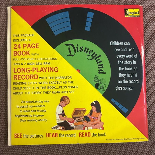 Walt Disney's Story of Bambi collectible set like new, book and vinyl record