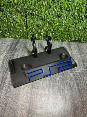 Βάση χειριστηρίου PS2 με cable organizer, 3D εκτυπωμένη