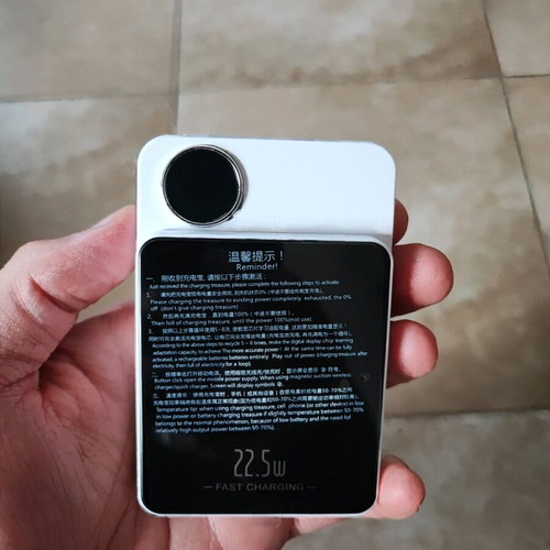 Powerbank 10000mAh new with wireless magnetic charging
