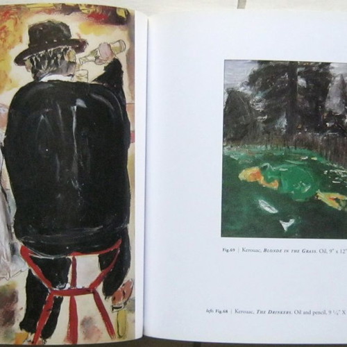 Jack Kerouac Departed Angels art book with deluxe printing, like new