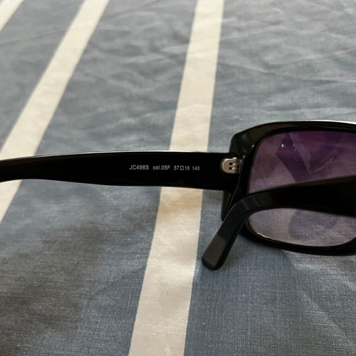 Just Cavalli JC498S sunglasses, black and purple