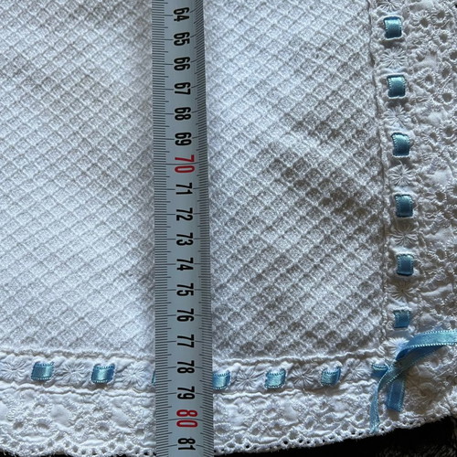 Baby blanket used for boy