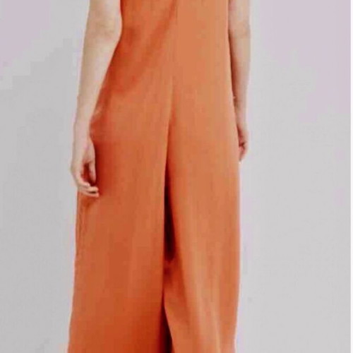 Alilia one-piece with woven bust, size Small