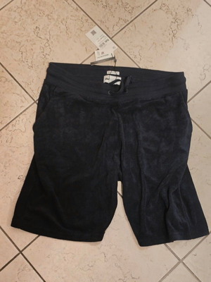 Threadbare Thrasher shorts new, black, quality velour