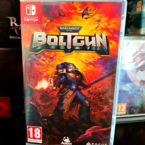 Warhammer 40,000 Boltgun Nintendo Switch like new, English version