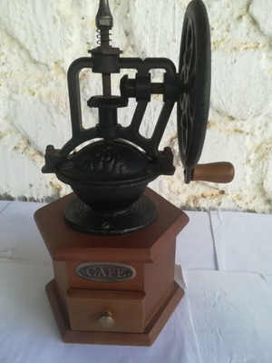 Antique decorative coffee grinder machine new