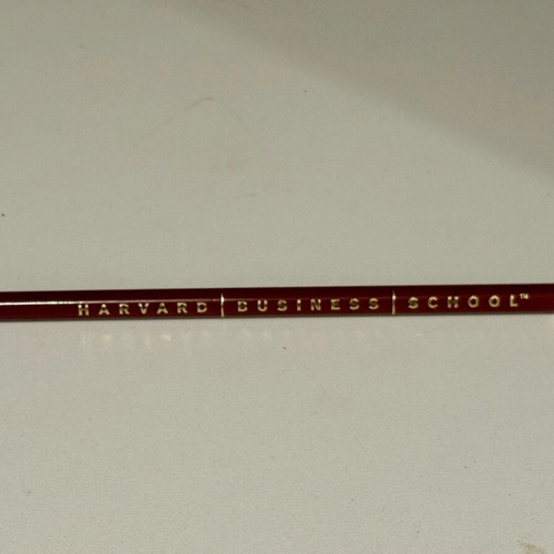 Harvard Business School mug like new with pencil and 4 coasters