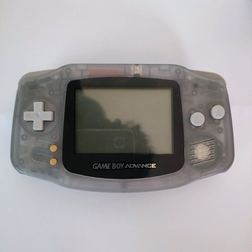 Game Boy Advance Pokémon Console used, original transparent gray buttons