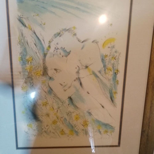 A. Karampelas lithographs, titled '4 Seasons', set of 4, signed, 1994