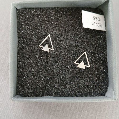 Silver 925 earrings tree shaped new, unworn