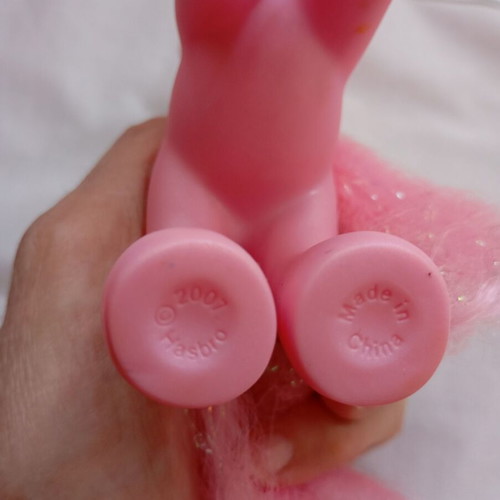My Little Pony G3 Pinkie Pie figure used, 2007 Hasbro 25th Birthday Celebration
