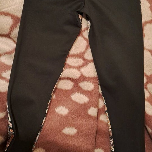 Women's leggings size S like new, multicolor