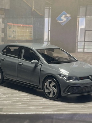 Volkswagen Golf 8 GTI diecast model new, Nardo Grey