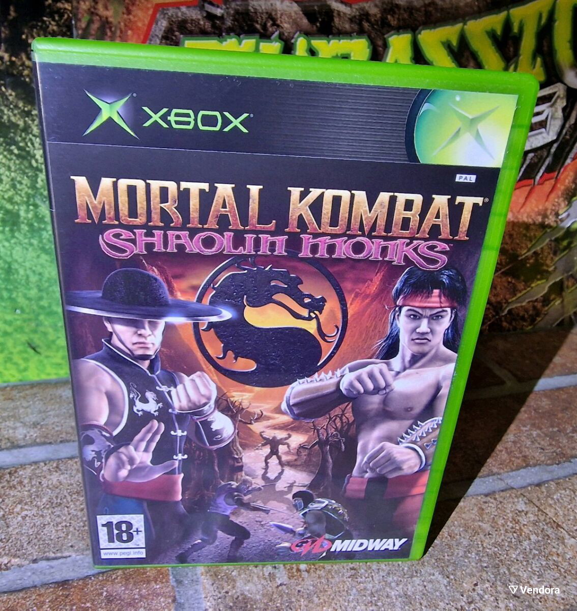 JEU XBOX PAL MORTAL KOMBAT SHAOLIN MONKS FR FONCTIONNEL