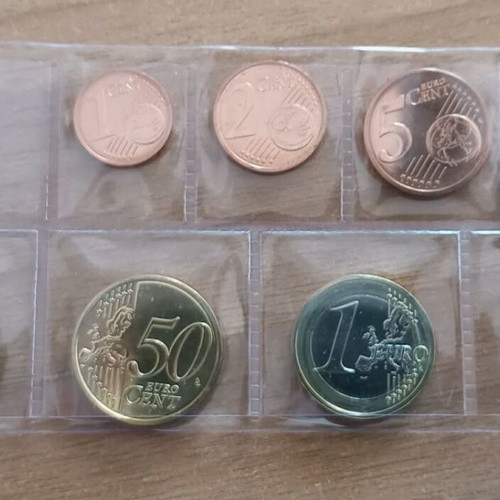 German euro set G 2016 new without 2 euro (1 cent-1 euro)