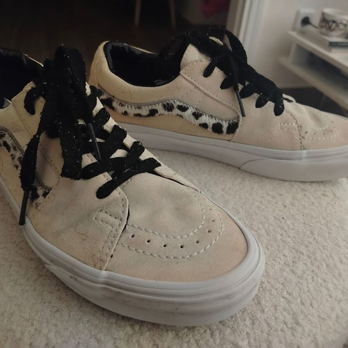 Vans sneakers, vanilla color, size 37