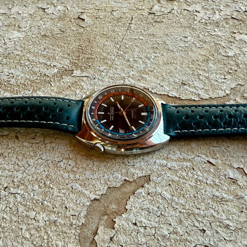 Seiko Vintage Navigator used black unisex watch