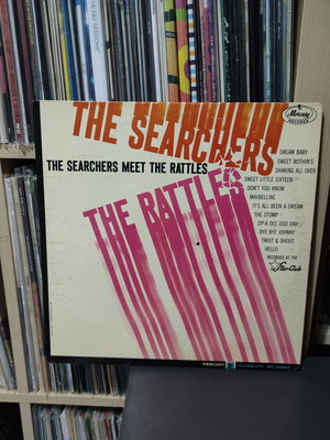 The Searchers Meet The Rattles vinyl record used, rock