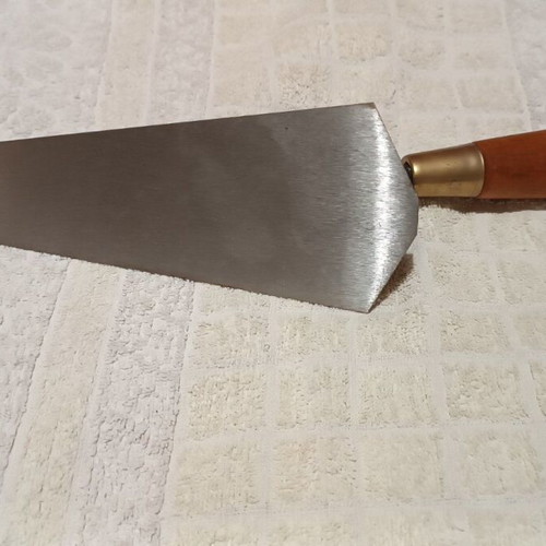 Trowel TRUELLE EXPORT REF 647 200mm new, forged with wooden handle
