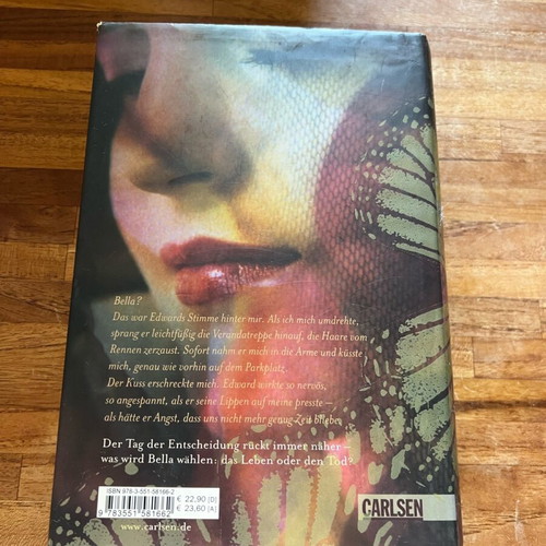 Μυθιστόρημα Stephanie Meyer γερμανικό σαν καινούργιο, σειρά 5 βιβλίων