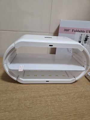 UV/LED Nail Lamp New Foldable with Digital Timer