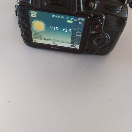Nikon D3100 DSLR camera used with AF-S DX Nikkor 18-200mm f/3.5-5.6G ED VR lens