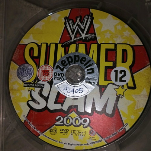 Summer Slam 2009 DVD like new