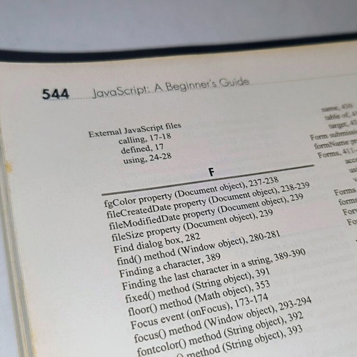 JavaScript book Papasotiriou like new, in English