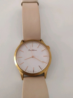 Bratleboro women's watch used, pink