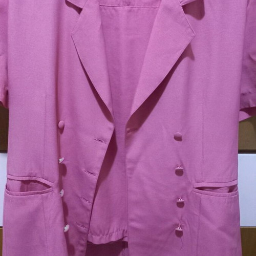 Jacket and skirt used, pink, in excellent condition