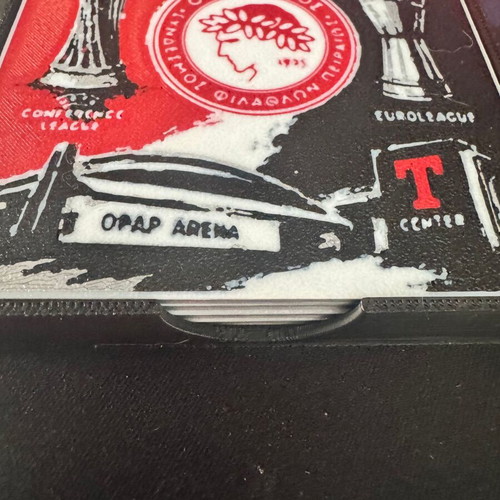 Olympiacos coaster set new, Conference OPAP Arena and Euroleague T-Center