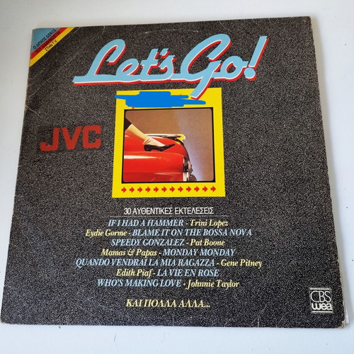 Various Let's Go double LP vinyl compilation