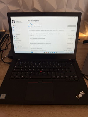 Lenovo ThinkPad T480 laptop with Intel Core i5, 8GB RAM, 128GB SSD