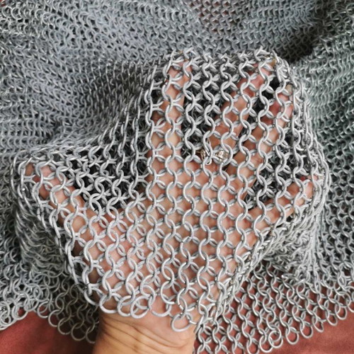 Chainmail armor interior used