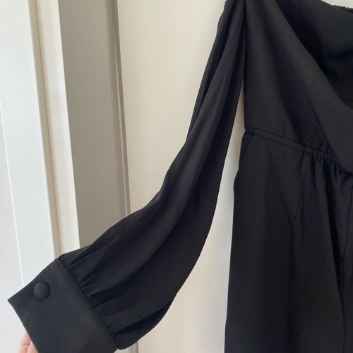 CKontova one-piece shorts new, black, size 1/small, off shoulders