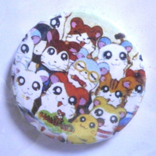 Hamtaro badges new, pack of 12 vintage pieces
