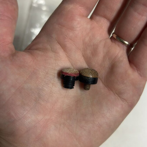 Billiard accessories like new, various tips and holders