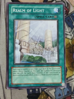 Realm of Light Spell Card σαν καινούργιο