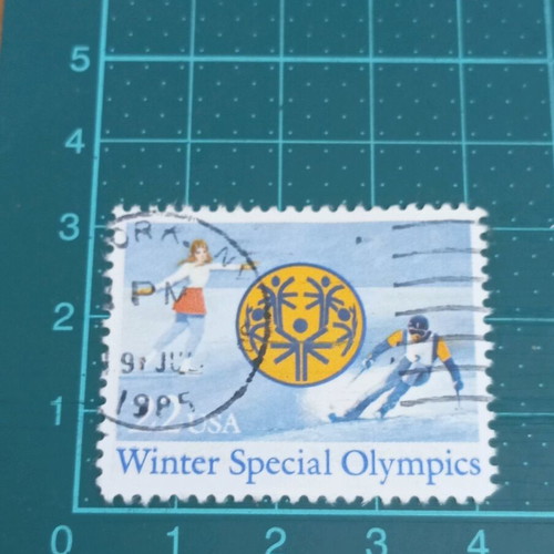 United States stamp 1985 Winter Special Olympics like new