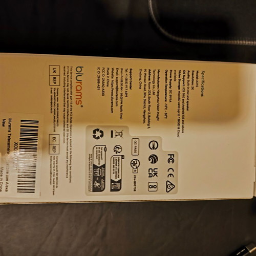 Blurams A31s security camera new, sealed packaging, iOS and Android compatible