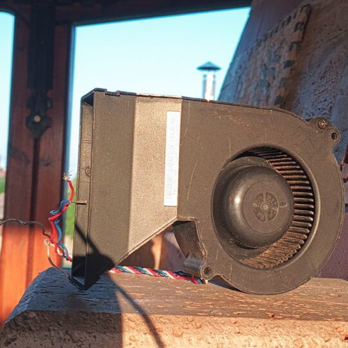 Fan used for cooling 12V, 13.5x9x3 cm