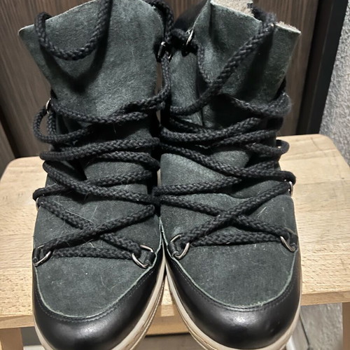 Isabel Marant Nowles snow boots like new, size 38, black