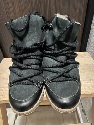 Isabel Marant Nowles snow boots like new, size 38, black