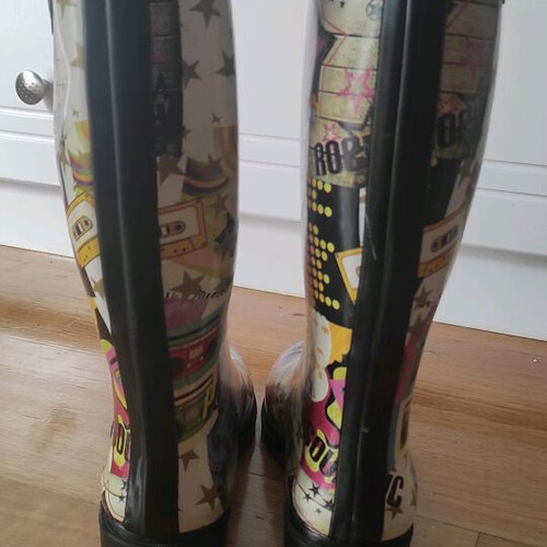 Migato galotses like new, size 37, multicolor