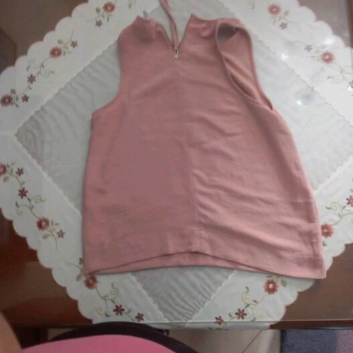 Stradivarius women's blouse pink like new size L