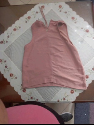 Stradivarius women's blouse pink like new size L