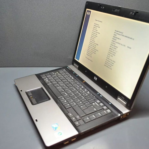 HP Compaq 6730b laptop used with Windows 8.1 and power supply
