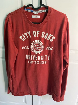 S.Oliver long-sleeve T-shirt size M like new orange